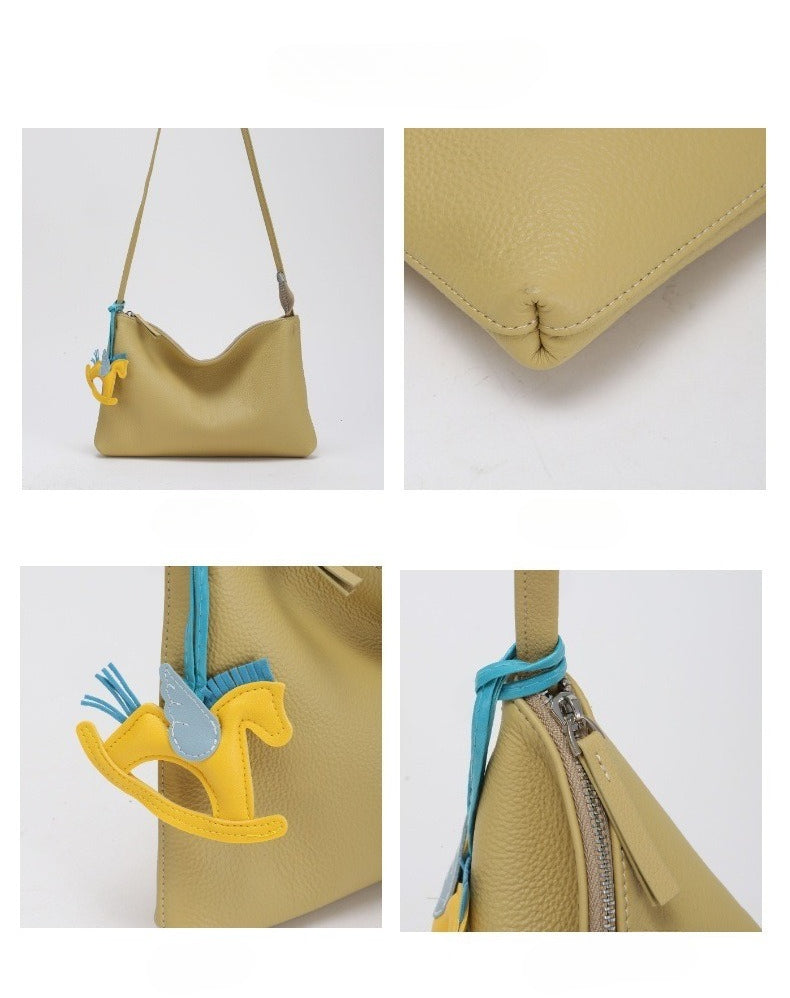 Crossbody shoulder armpit bag