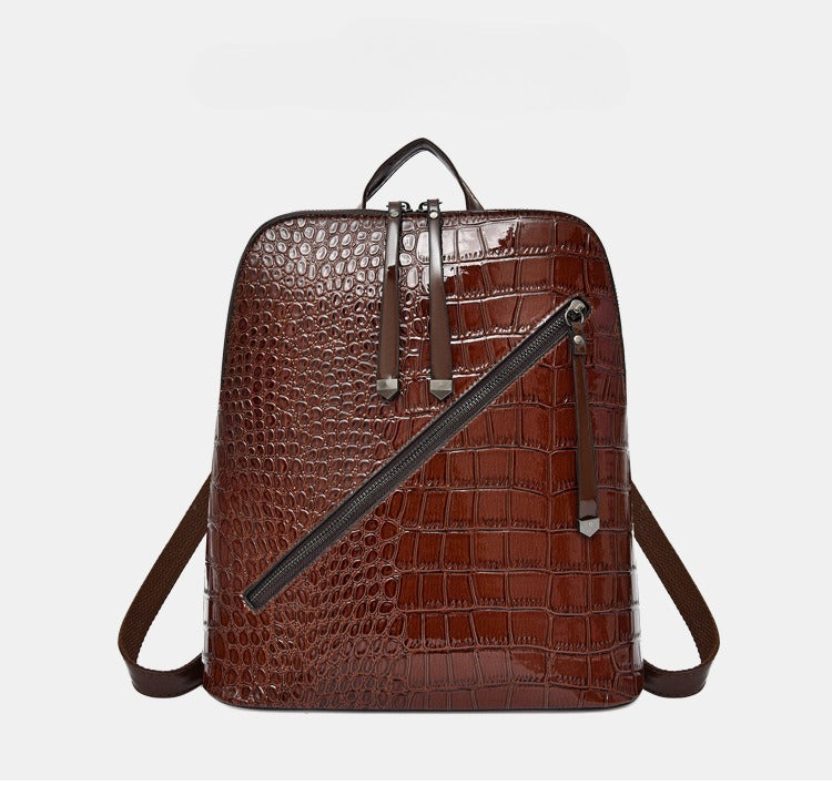 Crocodile pattern six-piece child and mother bag