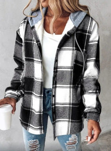 Big plaid jacket