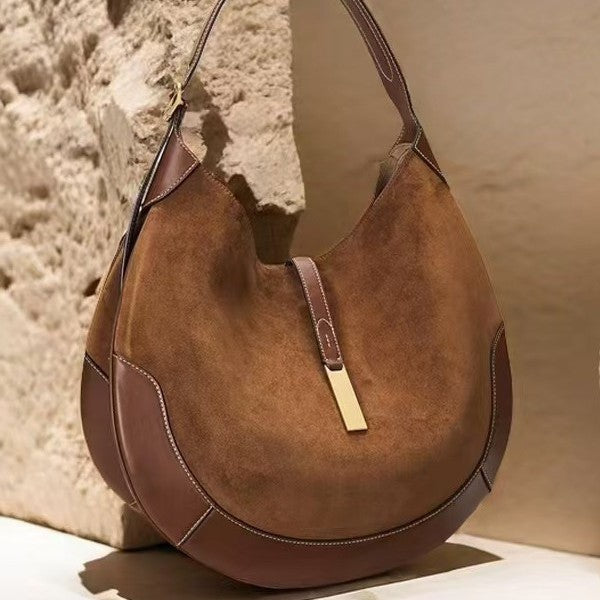 Contrasting tote bag underarm bag