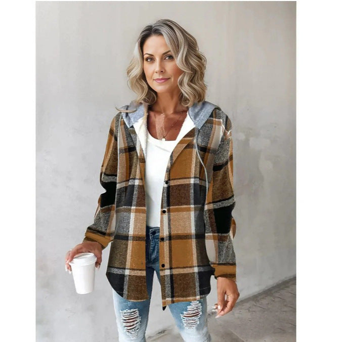 Big plaid jacket