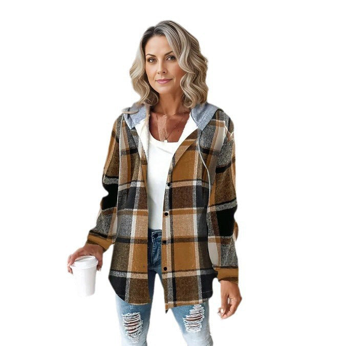 Big plaid jacket