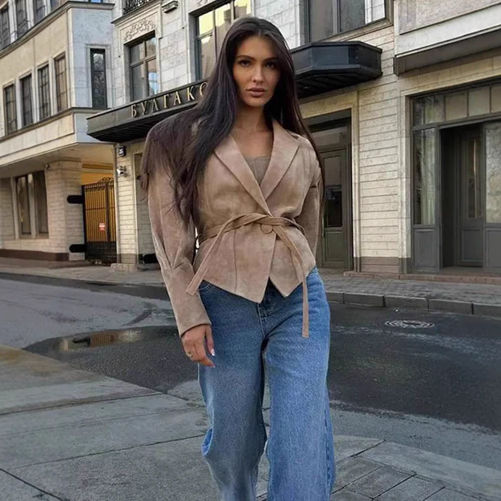 Suede jacket