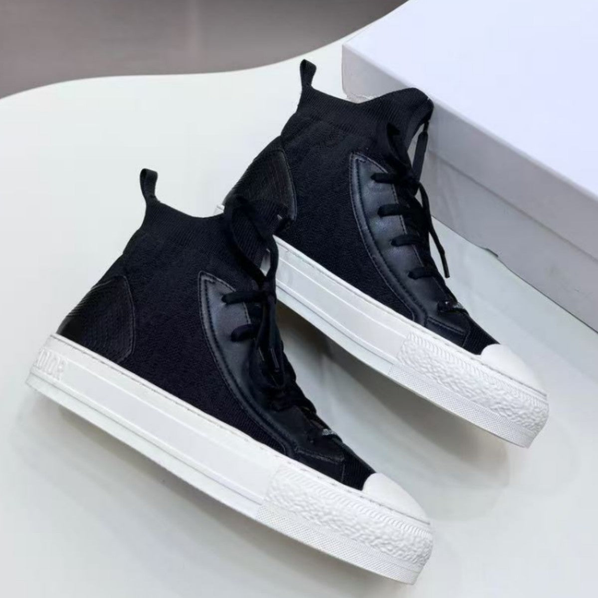 High-top espadrilles