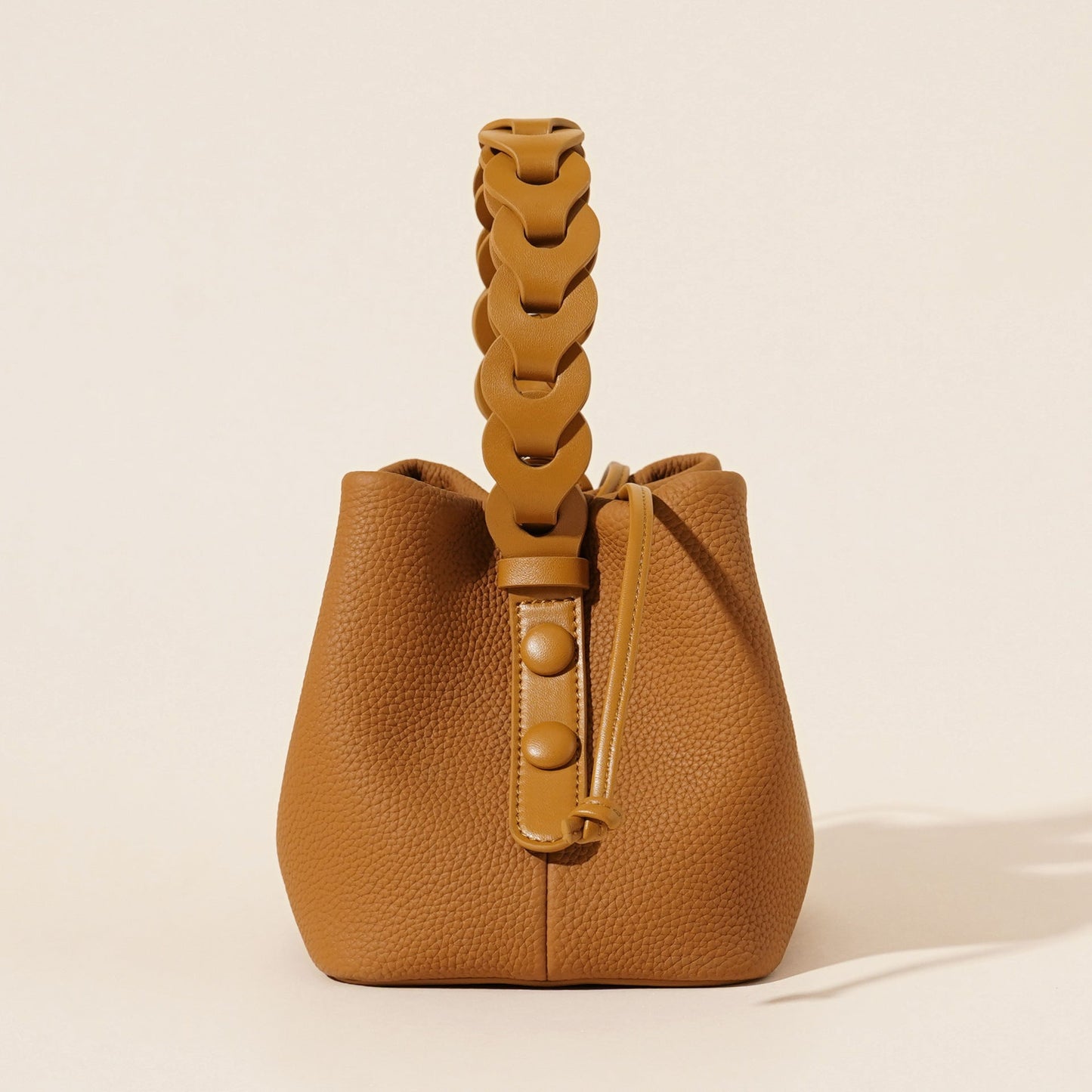 Leather shoulder messenger women's bag