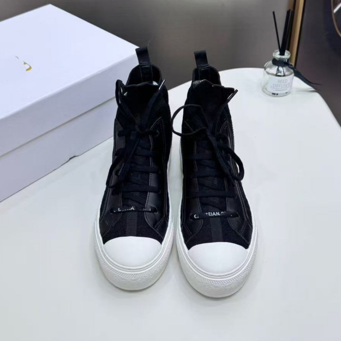 High-top espadrilles