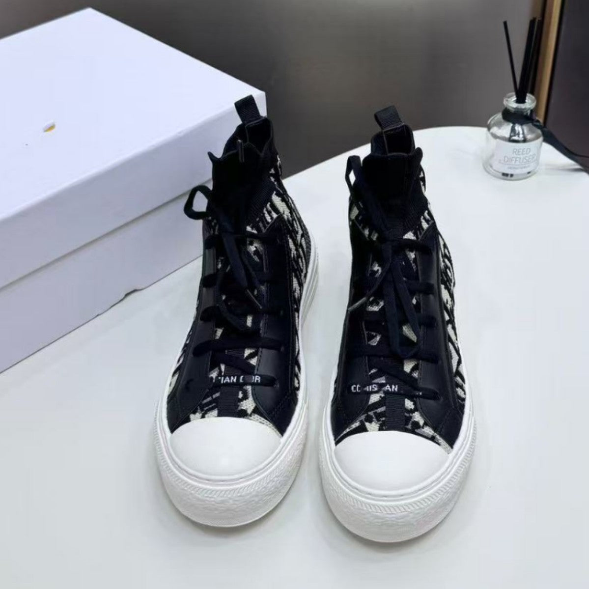 High-top espadrilles