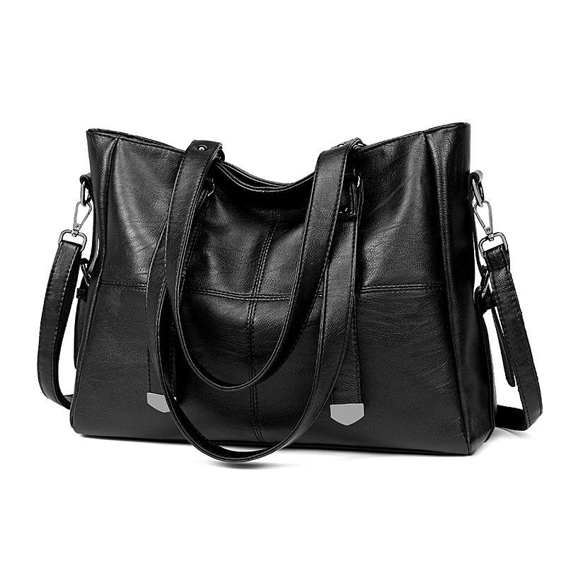 Soft leather tote shoulder/crossbody bag