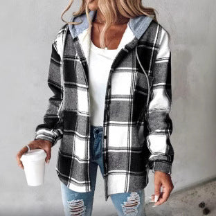 Big plaid jacket