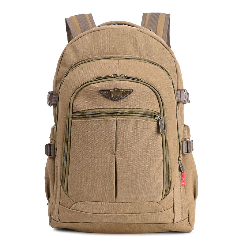 50 liter thick canvas wear-resistant travel backpack