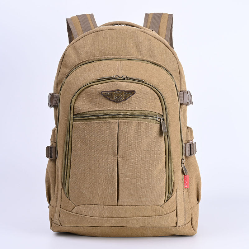 50 liter thick canvas wear-resistant travel backpack