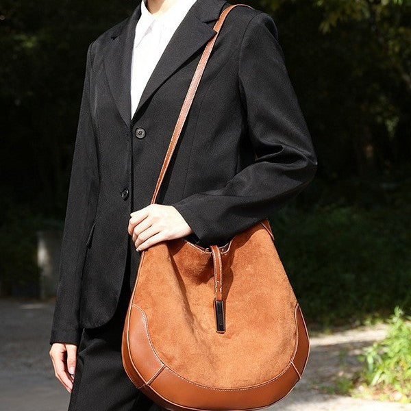Contrasting tote bag underarm bag