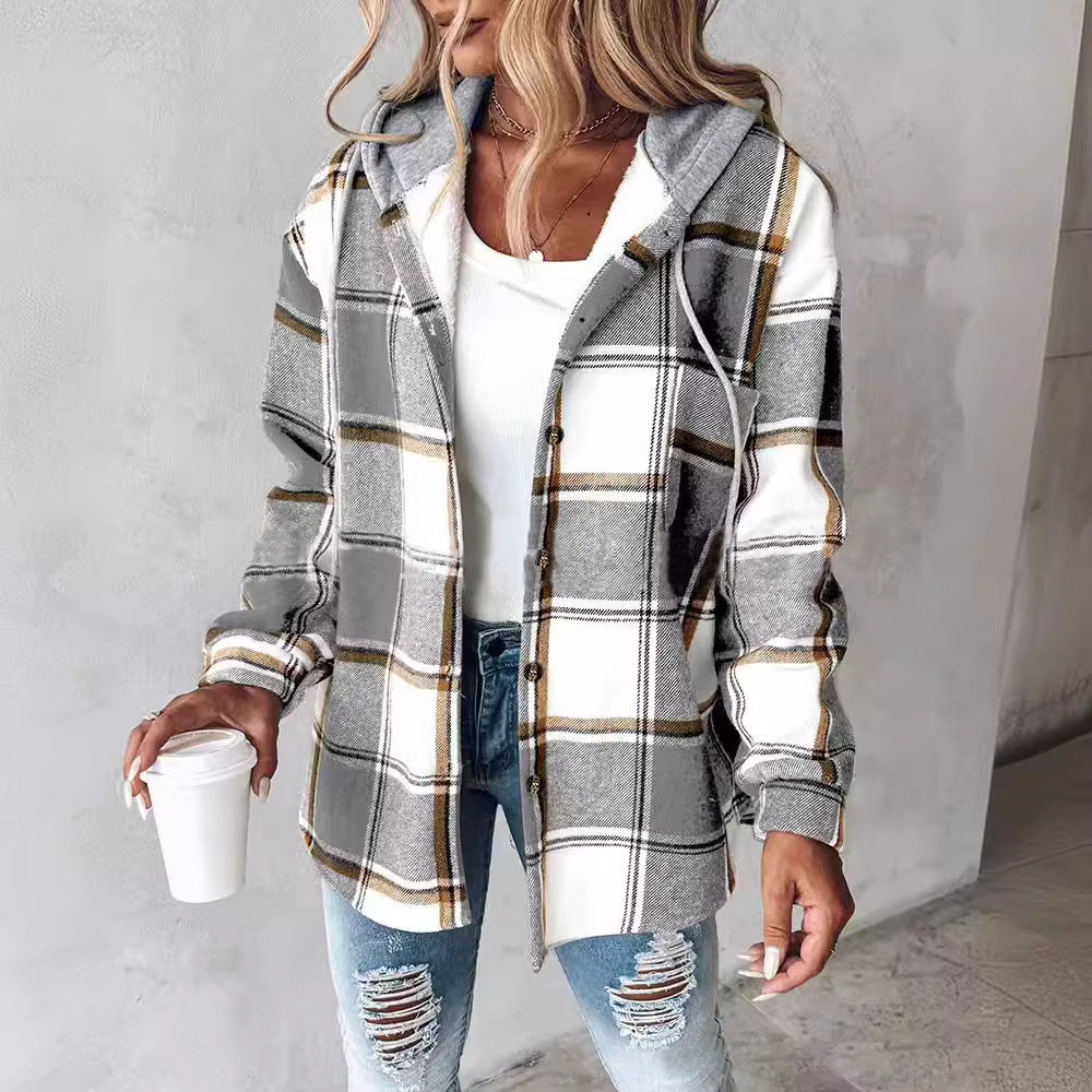 Big plaid jacket