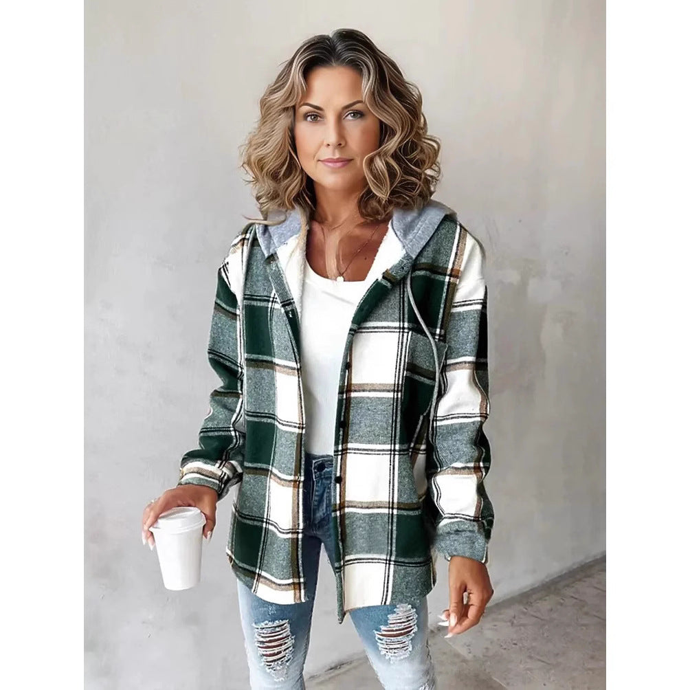 Big plaid jacket