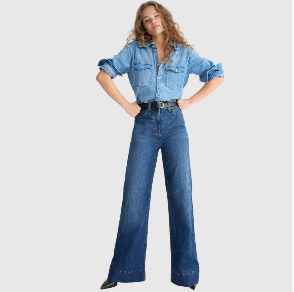 Wide Leg Loose Jeans