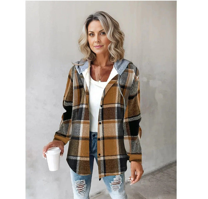 Big plaid jacket