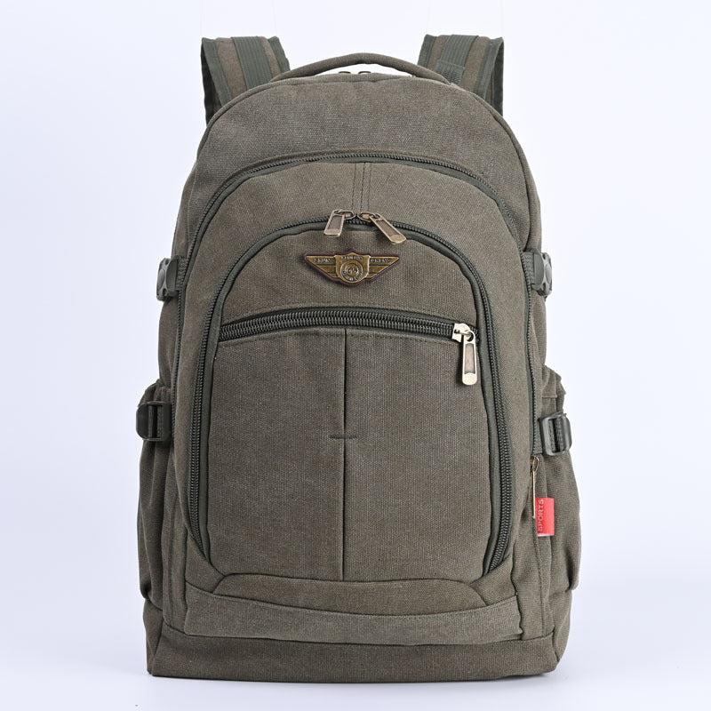 50 liter thick canvas wear-resistant travel backpack