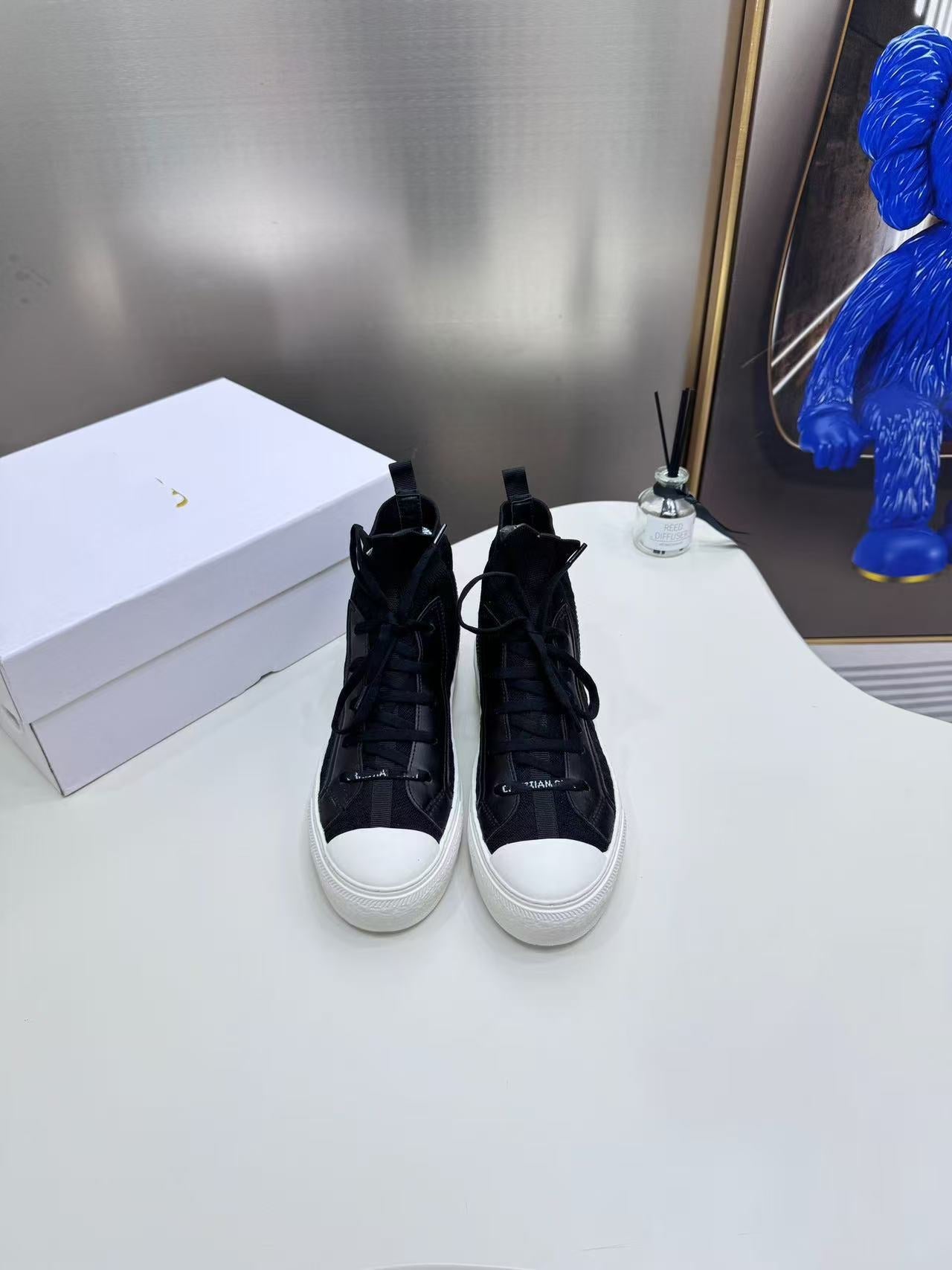 High-top espadrilles