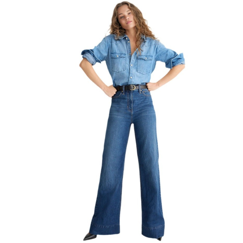 Wide Leg Loose Jeans