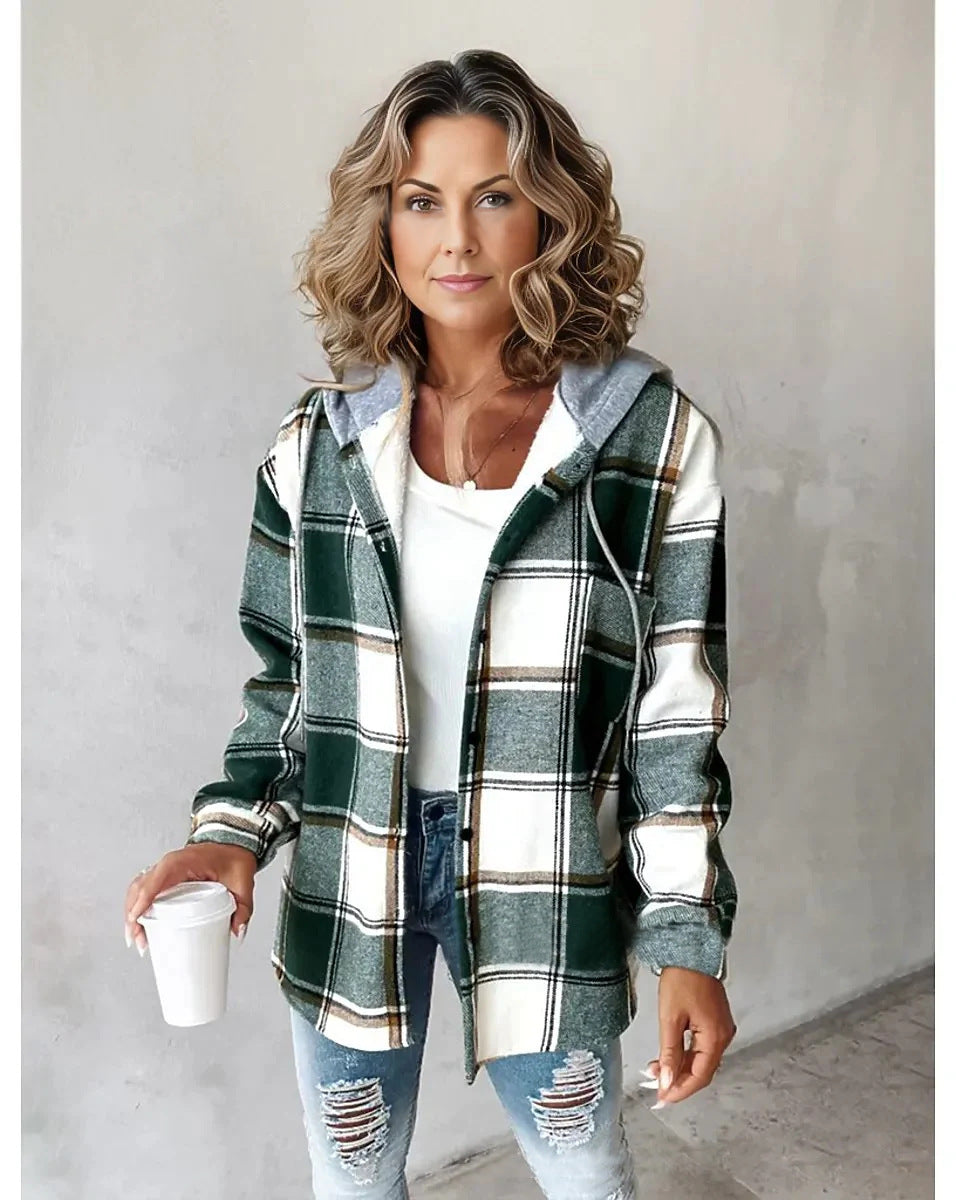 Big plaid jacket