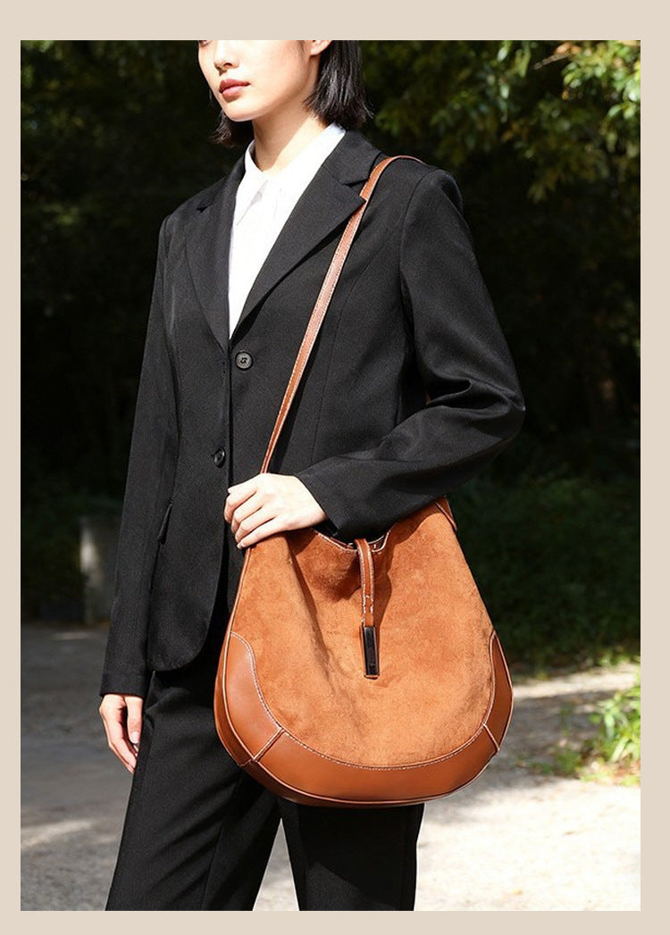 Contrasting tote bag underarm bag