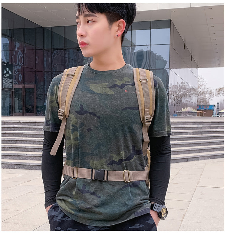50 liter thick canvas wear-resistant travel backpack