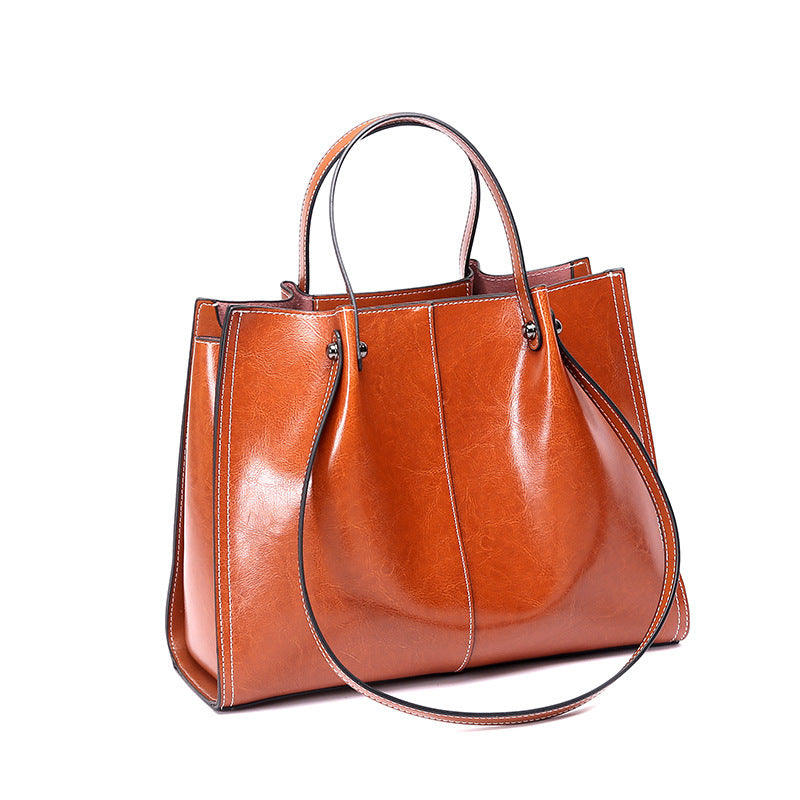 Portable shoulder tote bag