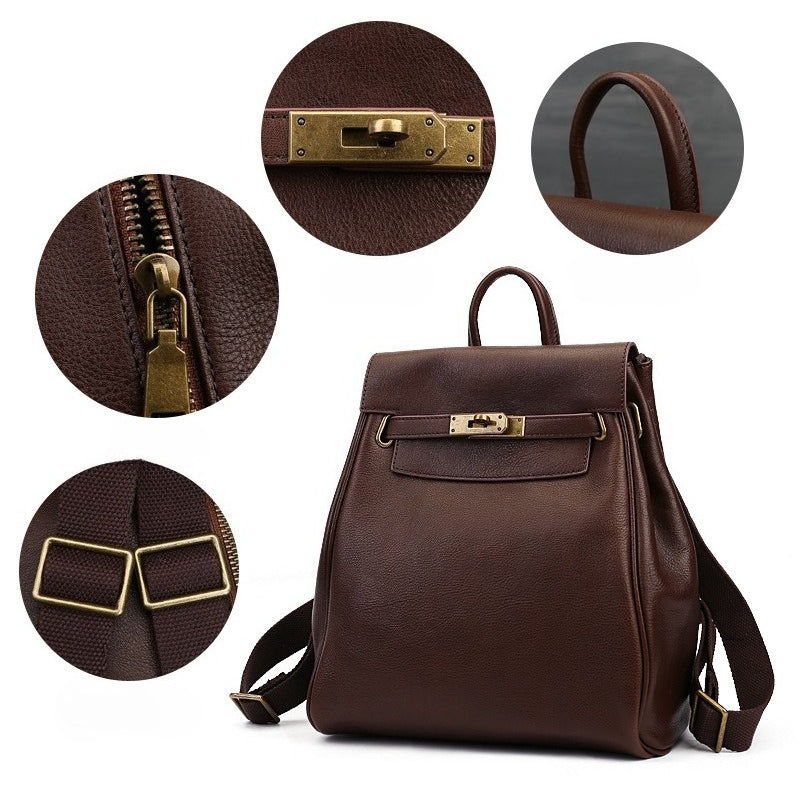 Fashionable and casual women's backpack